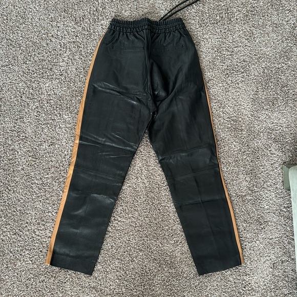 Maison scotch&soda expedition express leather sweatpants - Picture 4 of 7